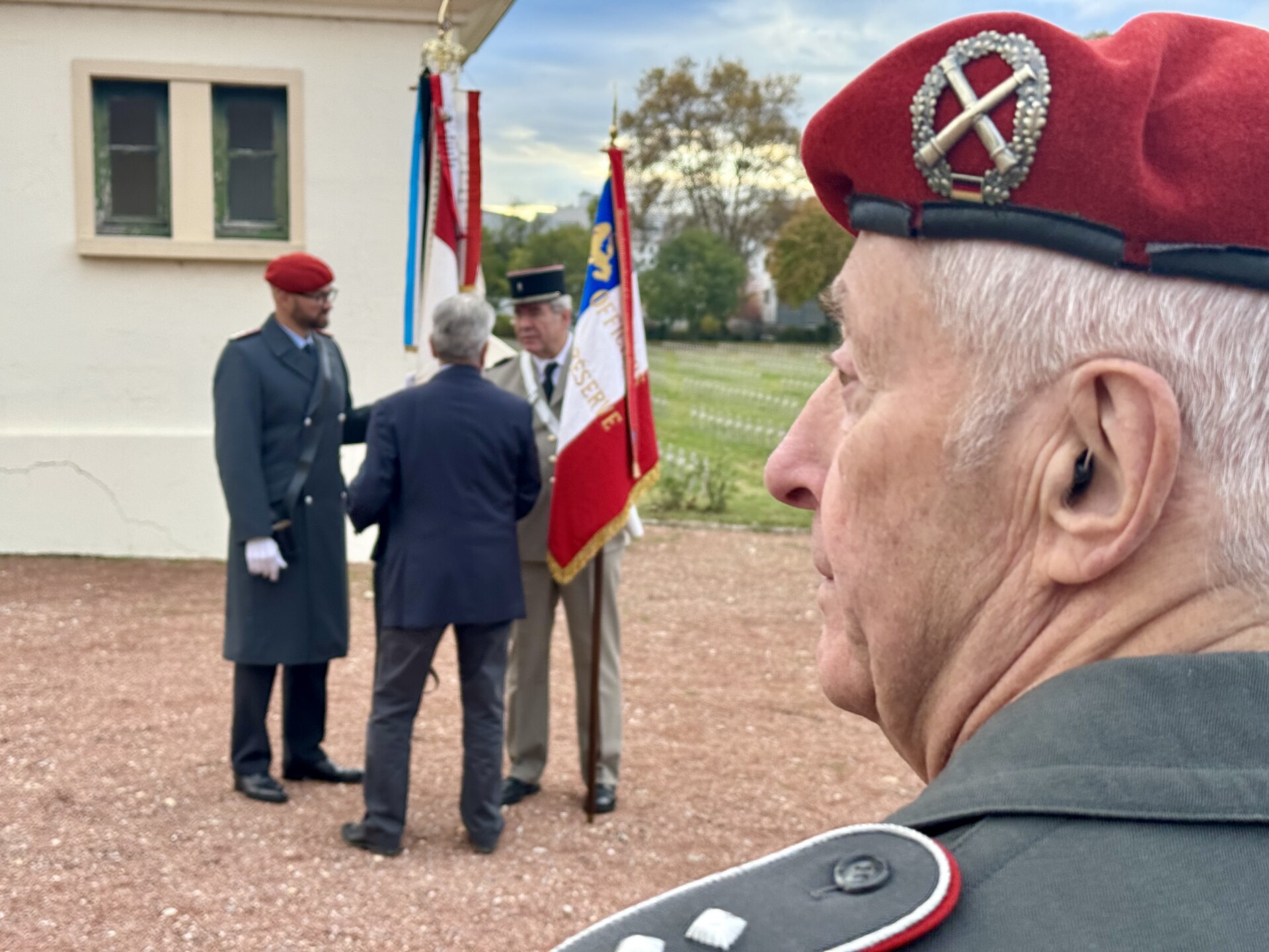 Gedenkfeier Zum Volkstrauertag Auf Dem Deutschen Soldatenfriedhof In