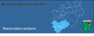 Bild Reservistenverband Karte Land NRW - Bezirk Köln/Aacehn