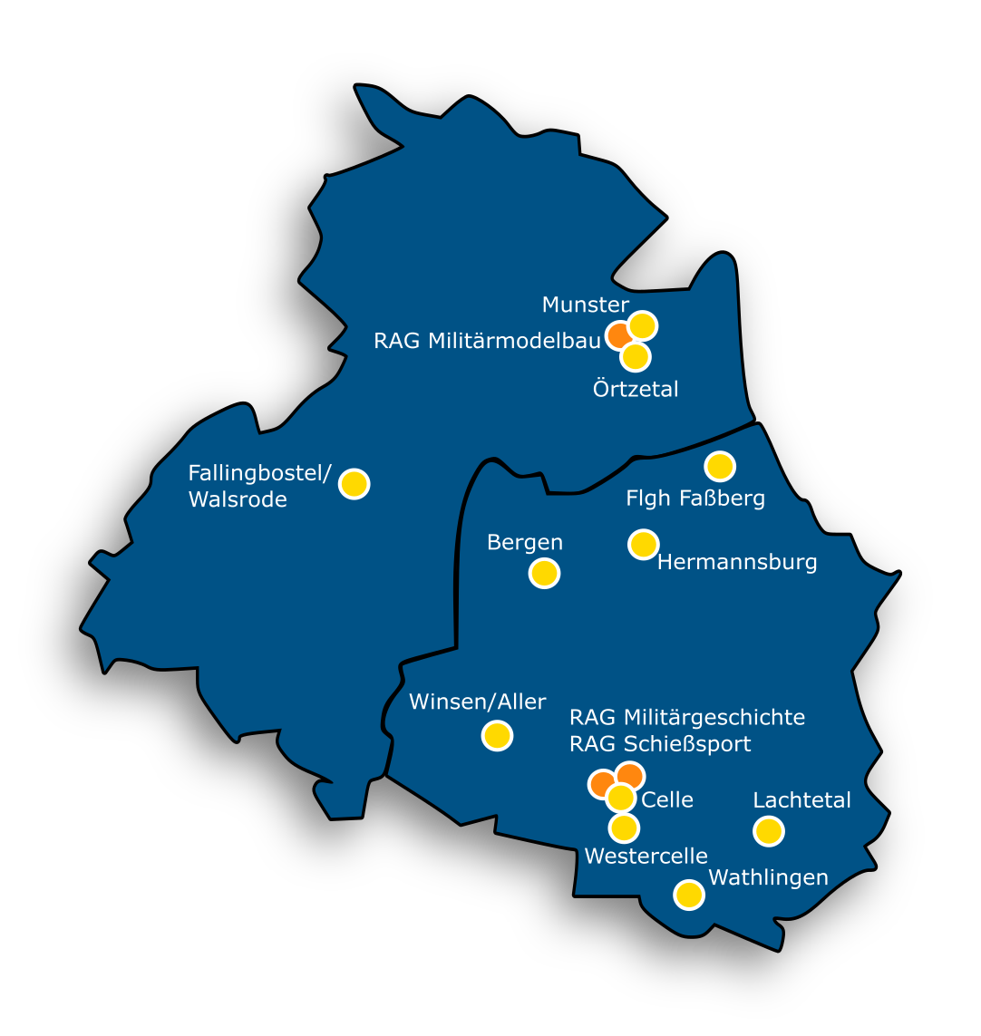 Karte Kreisgruppe Celle