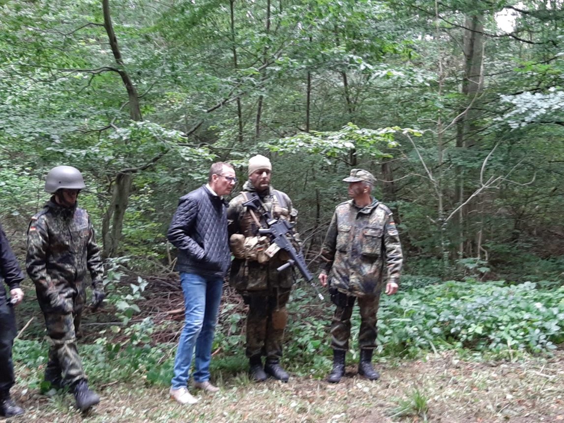 Ausbildungswochenende Am Fuße Der Ahlsburg - Göttinger Militärerkundung ...