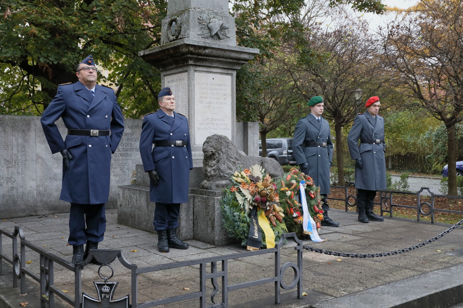 Kranzniederlegungen Zum Volkstrauertag 2019 - Reservistenverband