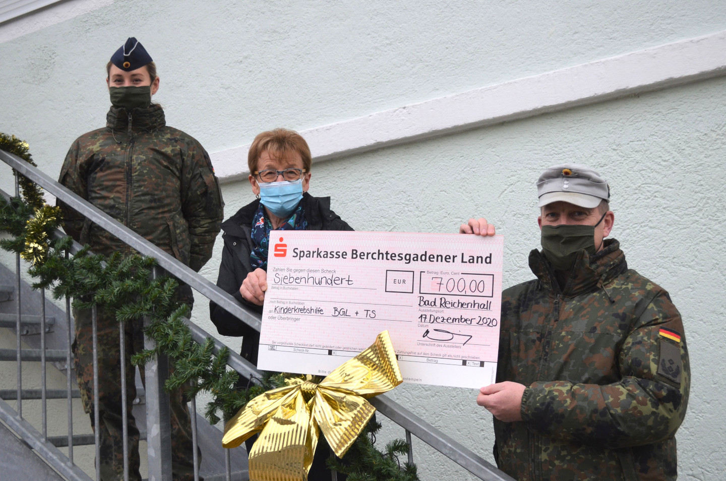 Solidarität für die Kinderkrebshilfe TS + BGL - Reservistenverband